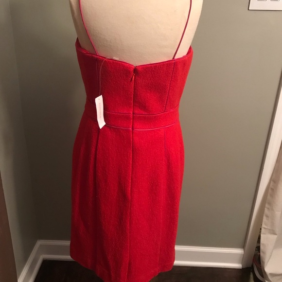 3 for $75! NWT Banana Republic Red Dress Size 6 - Picture 2 of 5